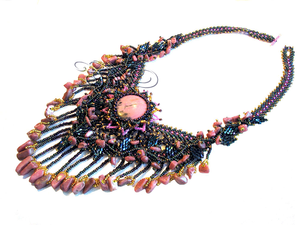 Ganutell, wire and bead jewelry by Marina Somova