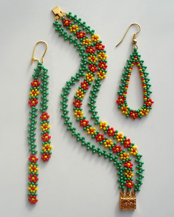 Victoriya Katamashvili. Bead chains in jewelry and decoration