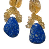 Caprice Earrings in lapis lazuli by Zoya Gutina