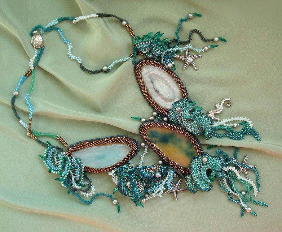 Beaded jewelry by Galina Bursuk