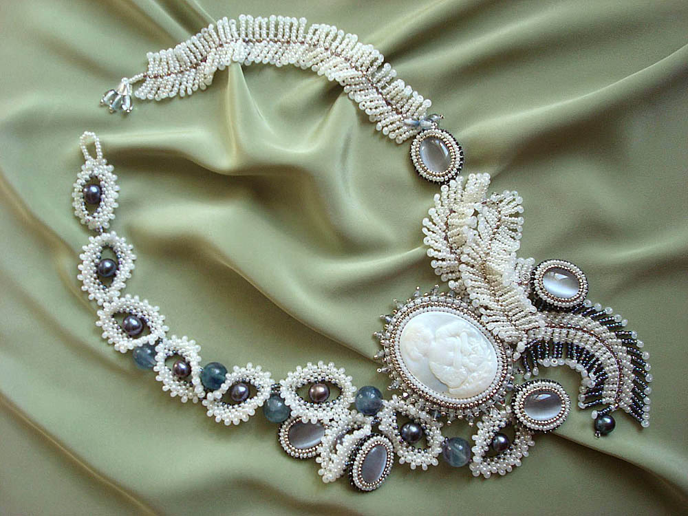 Beaded jewelry by Galina Bursuk