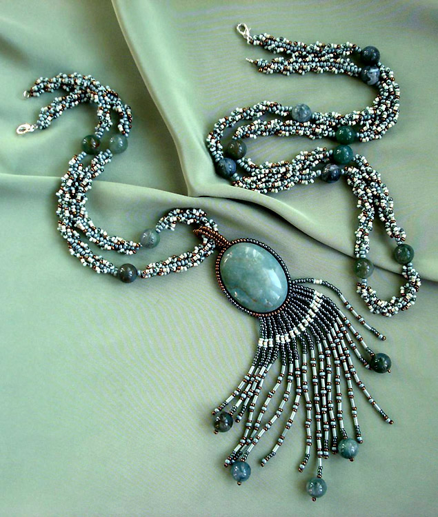 Beaded jewelry by Galina Bursuk