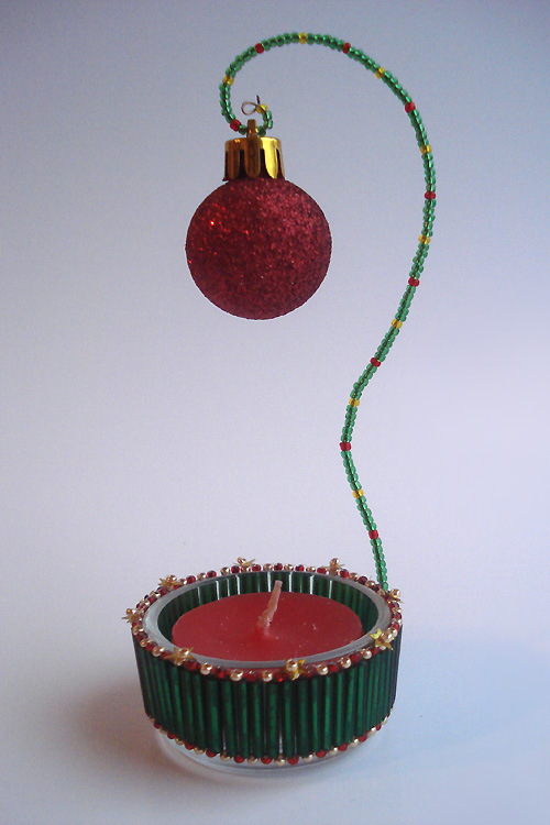 Brick stitch in beadwork by Victoria Katamashvili