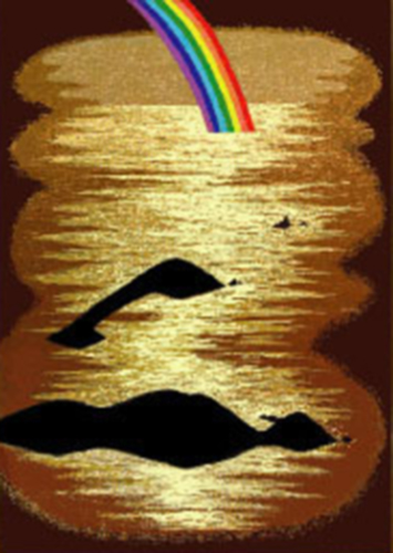 Bead artwork by Miho Kanaya