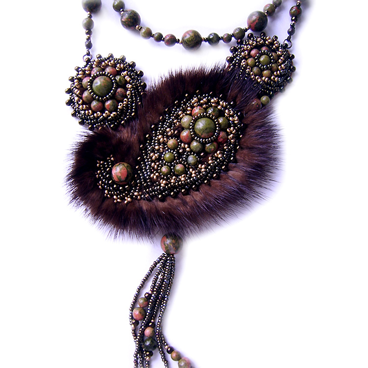 Beaded jewelry by Natasha Vysokinskaya