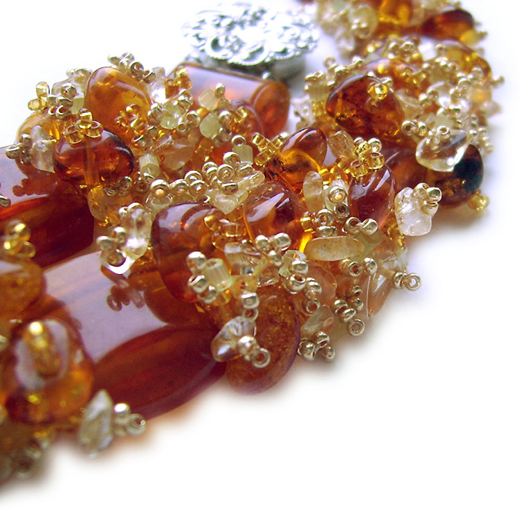 Beaded jewelry by Natasha Vysokinskaya