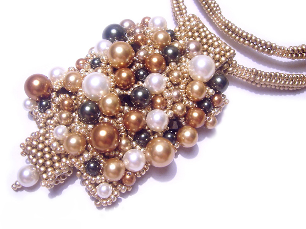 Beaded jewelry by Natasha Vysokinskaya