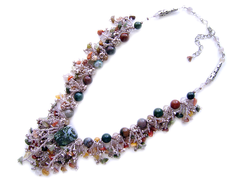 Beaded jewelry by Natasha Vysokinskaya