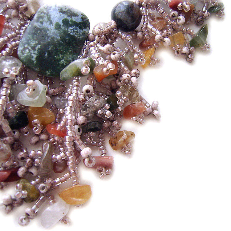 Beaded jewelry by Natasha Vysokinskaya