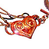 Hot Copper Mix Necklace by Zoya Gutina