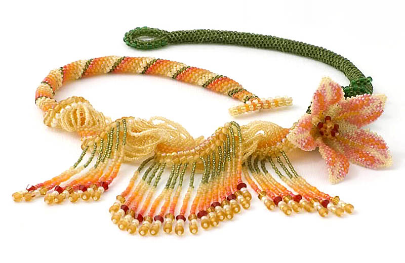 Bead artwork by Cynthia Newcomer Daniel