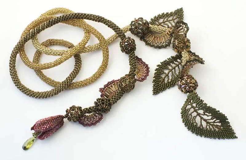 Bead artwork by Cynthia Newcomer Daniel