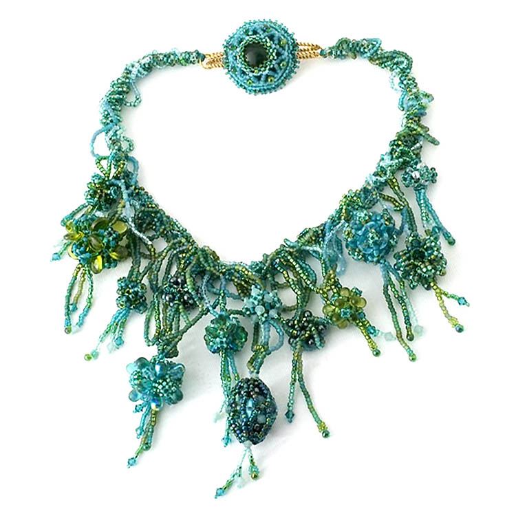 Bead artwork by Cynthia Newcomer Daniel