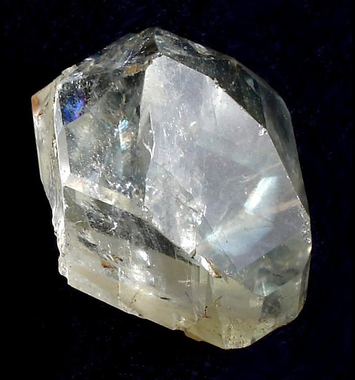 Colorless topaz