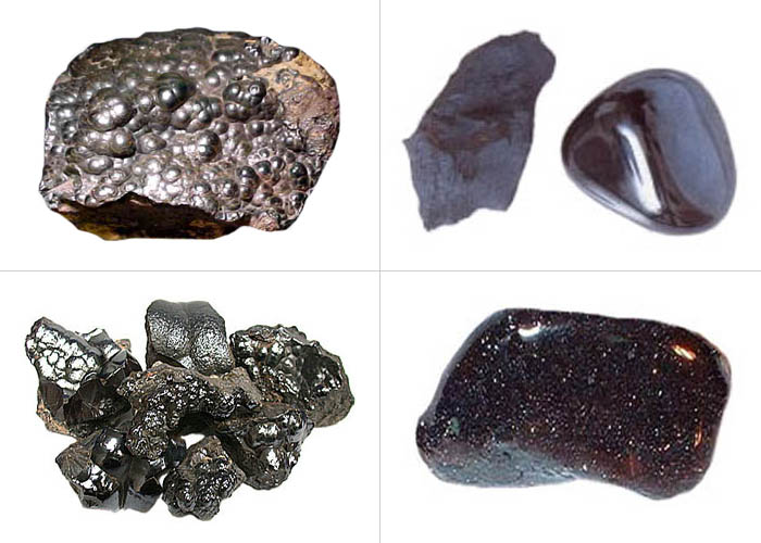 Hematite gems