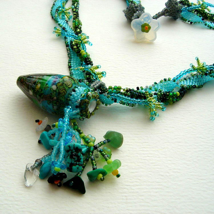 Bead artwork by Lynn Davy