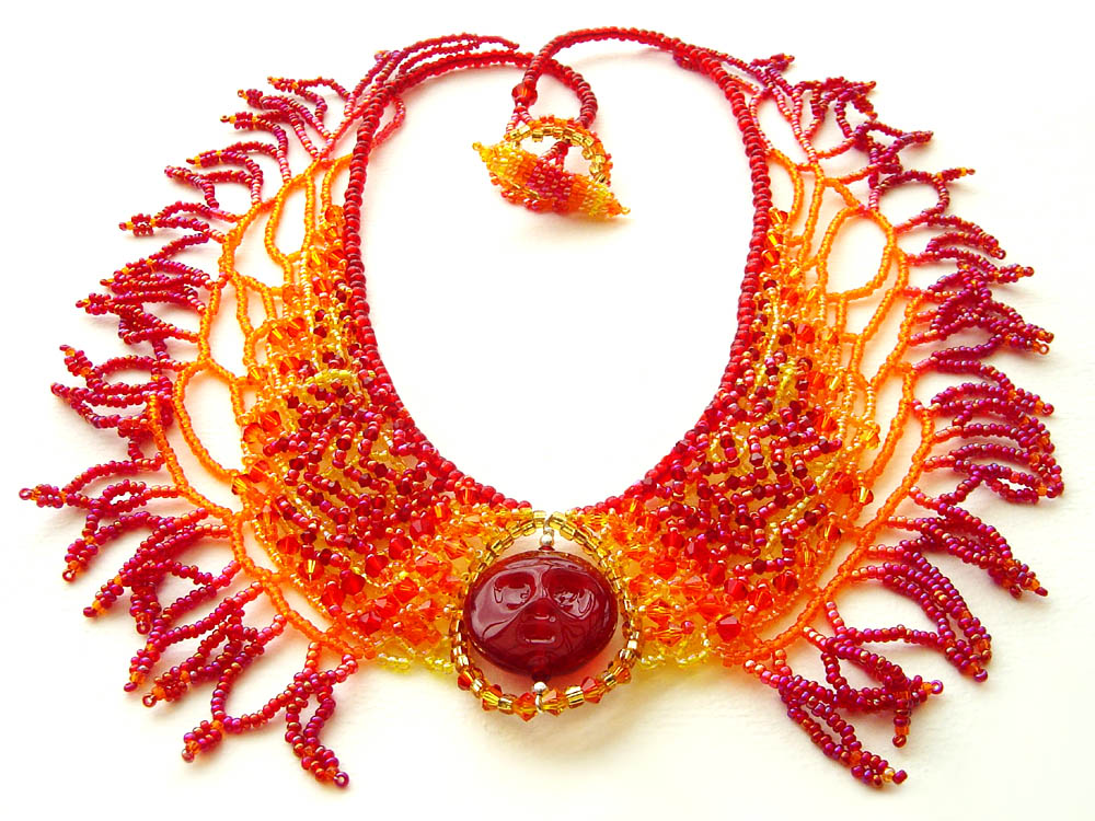 Bead artwork by Lynn Davy