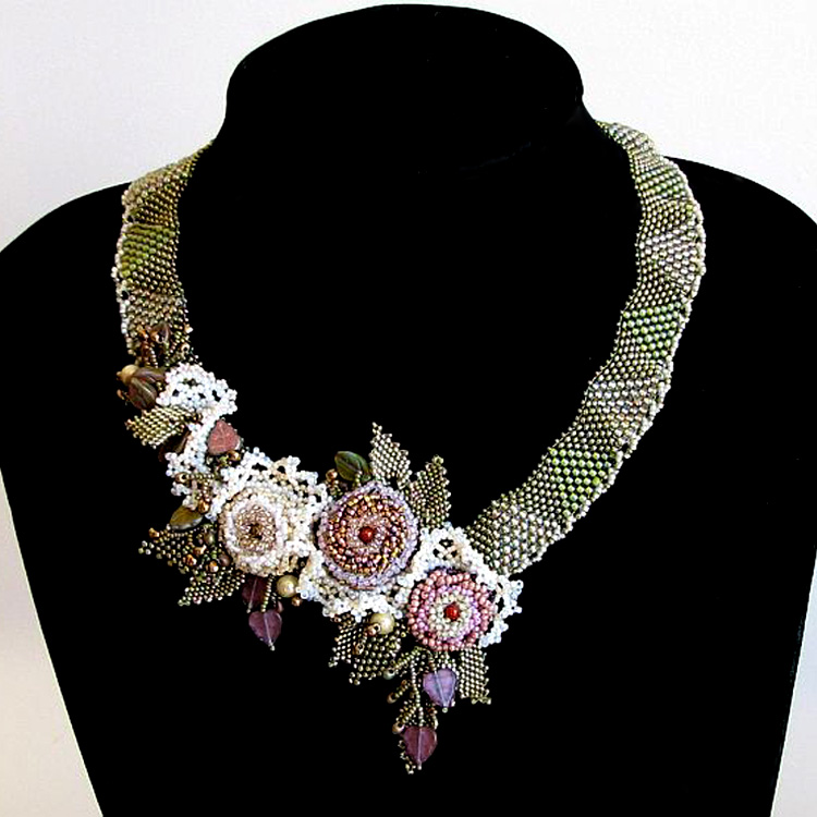 Bead artwork by Angelika Motzkin