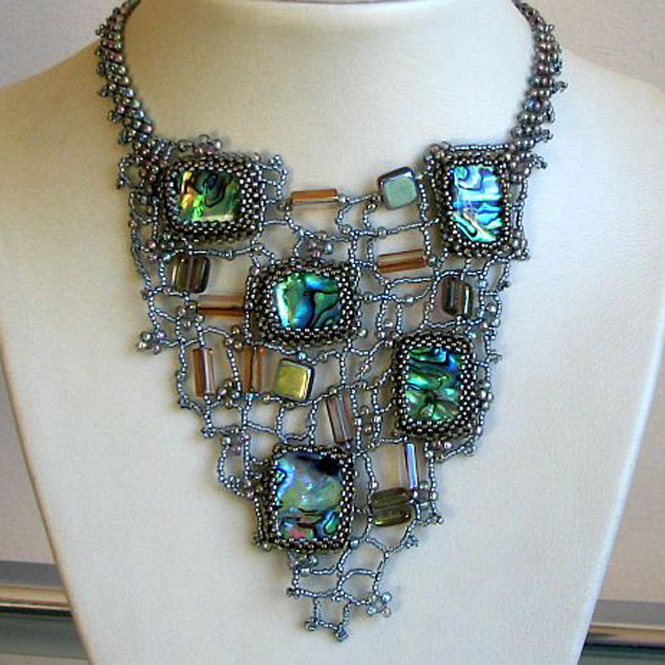 Bead artwork by Angelika Motzkin