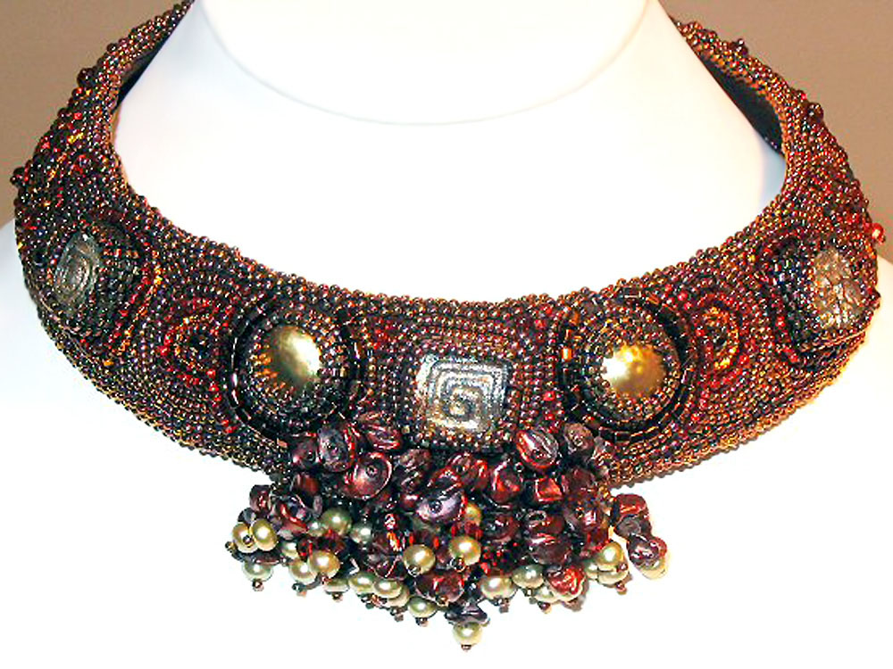 Bead artwork by Beverly Choy