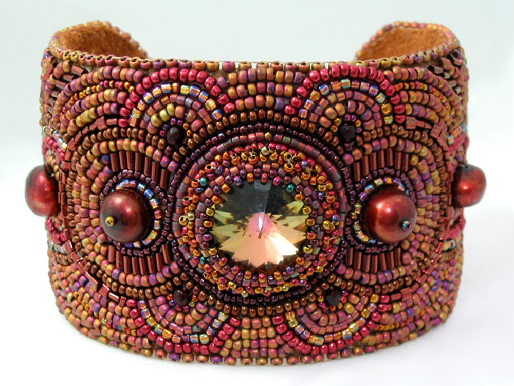 Bead artwork by Beverly Choy