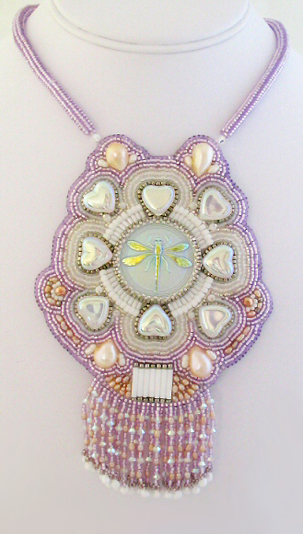 Bead artwork by Beverly Choy