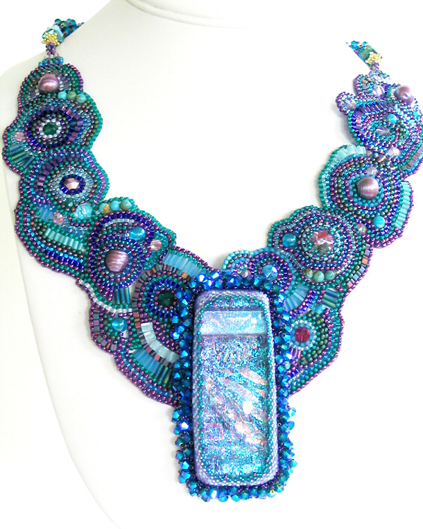 Bead artwork by Beverly Choy