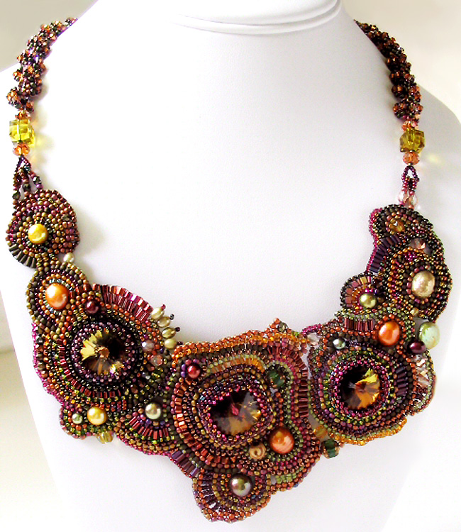 Bead artwork by Beverly Choy