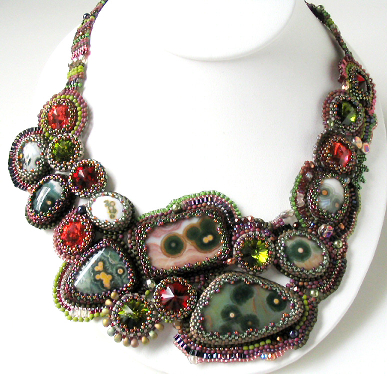 Bead artwork by Beverly Choy