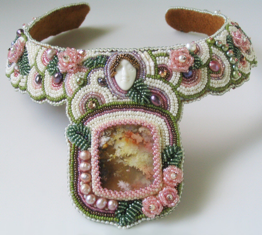 Bead artwork by Beverly Choy