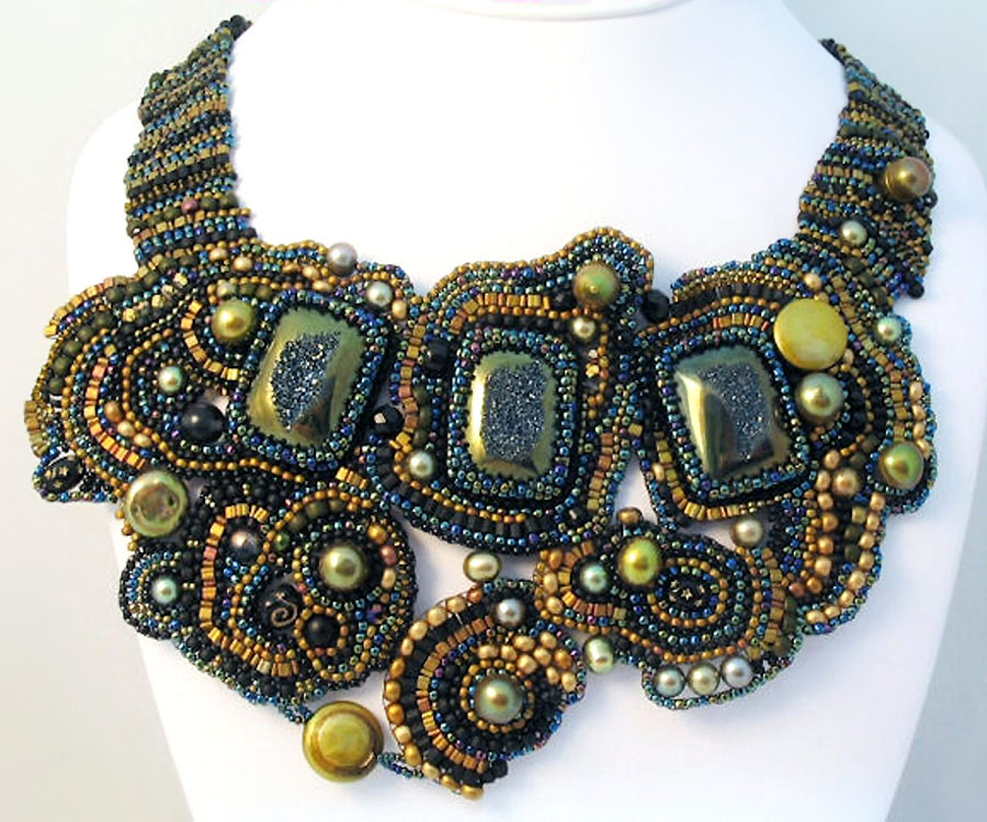 Bead artwork by Beverly Choy