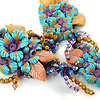 Polymer clay jewelry by Liudmyla Heggland