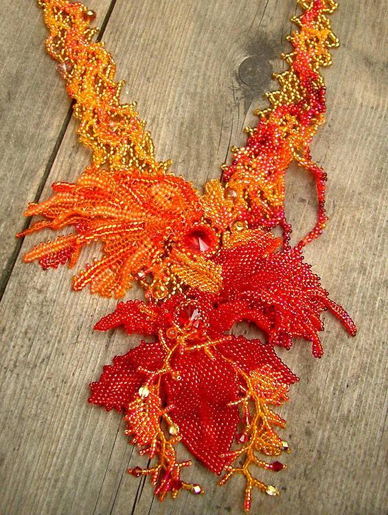 Bead artwork by Olga Pettersson