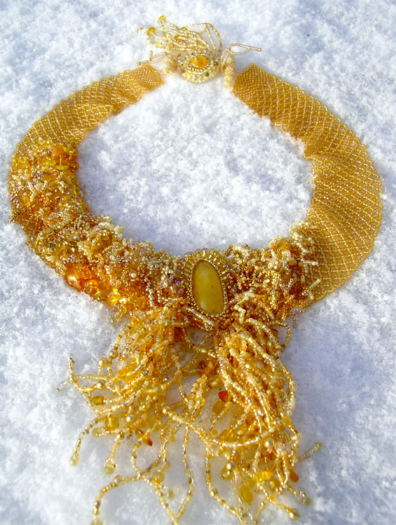 Bead artwork by Olga Pettersson