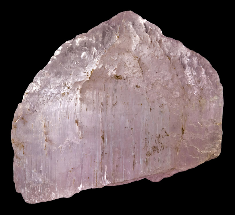 Kunzite crystal