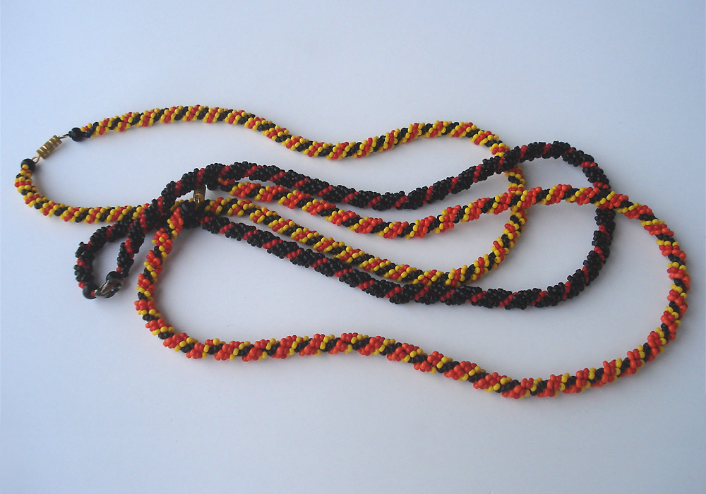 Spiral rope in jewelry by Viktoriya Katamashvili