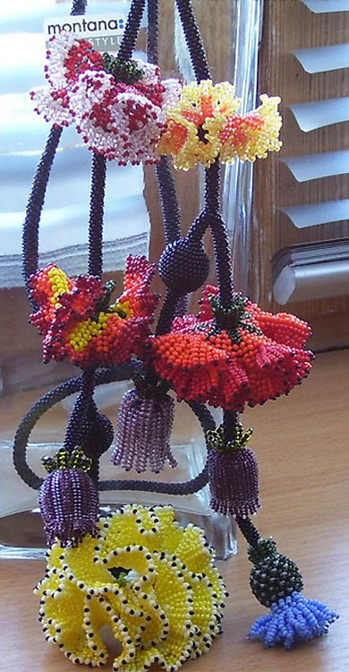 Beadwork by Birgit Bergemann