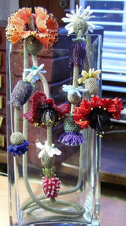 Beadwork by Birgit Bergemann
