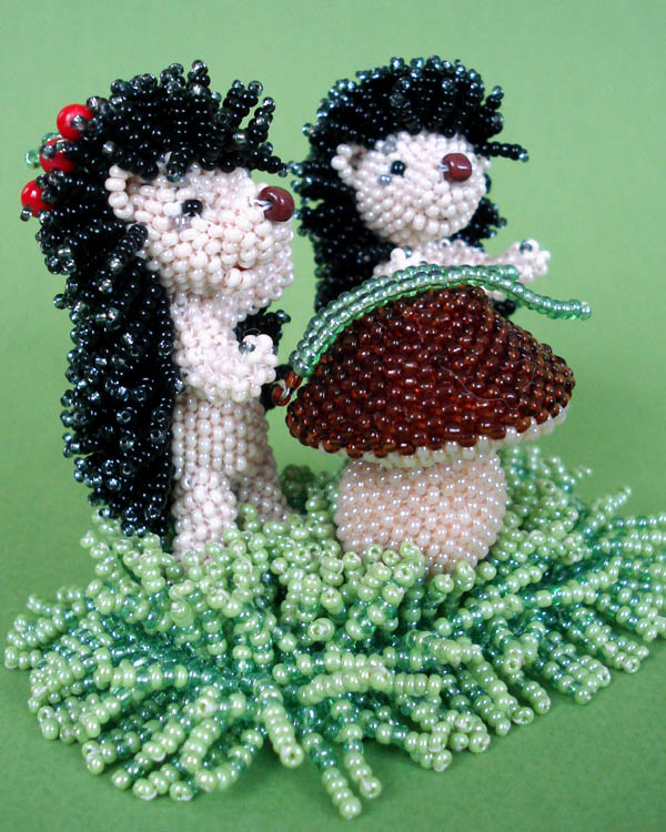 Mini-sculptures by Uliana Volkhovskaya
