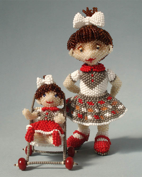 Mini-sculptures by Uliana Volkhovskaya