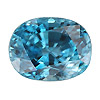 Faceted zircon