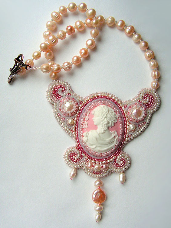 Bead embroidery by Olga Orlova