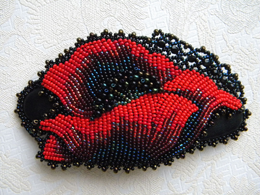 Bead embroidery by Olga Orlova