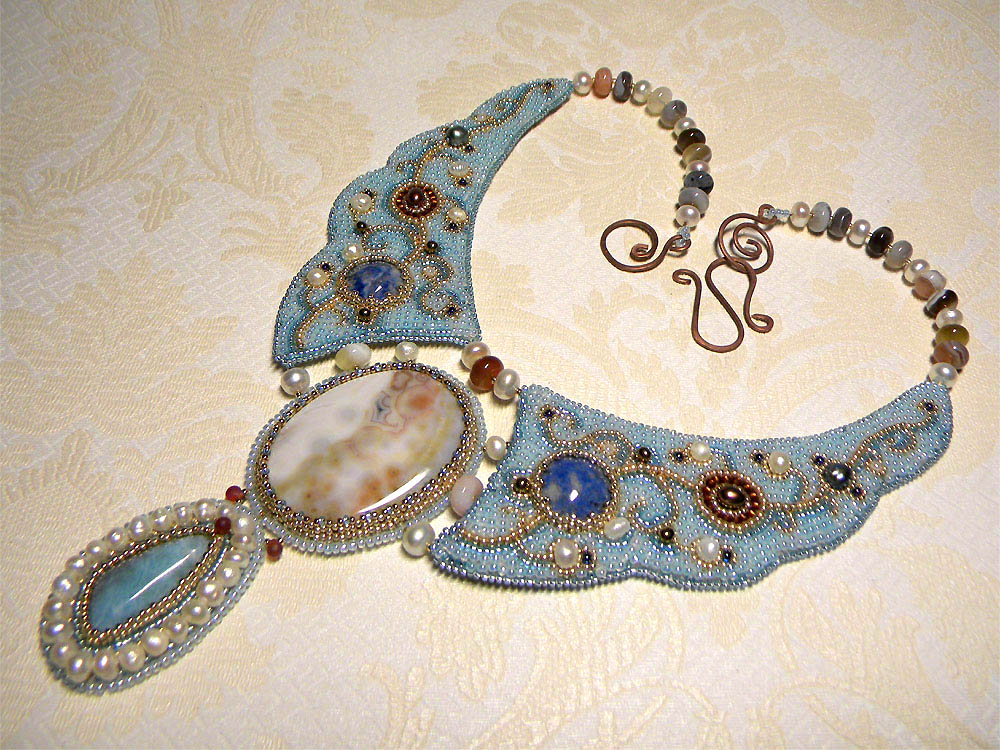 Bead embroidery by Olga Orlova