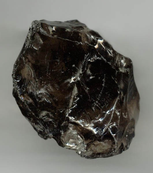 Morion crystal from Brazil