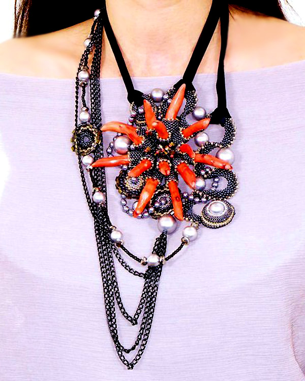 Bead artwork by Tamuna Lezhava