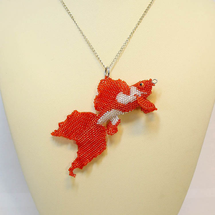 Bead artwork by Julia Turova