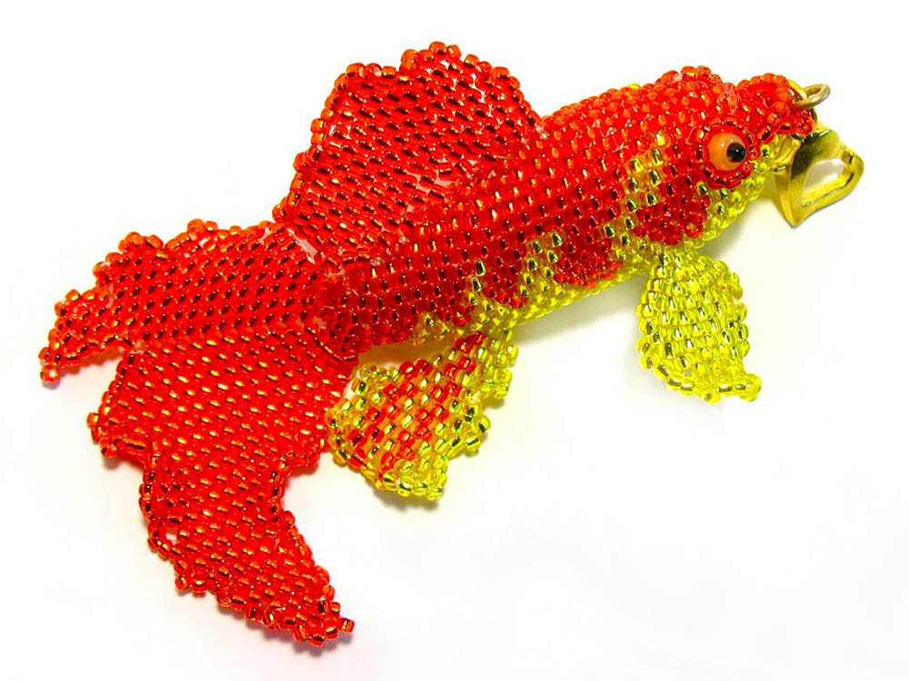 Bead artwork by Julia Turova