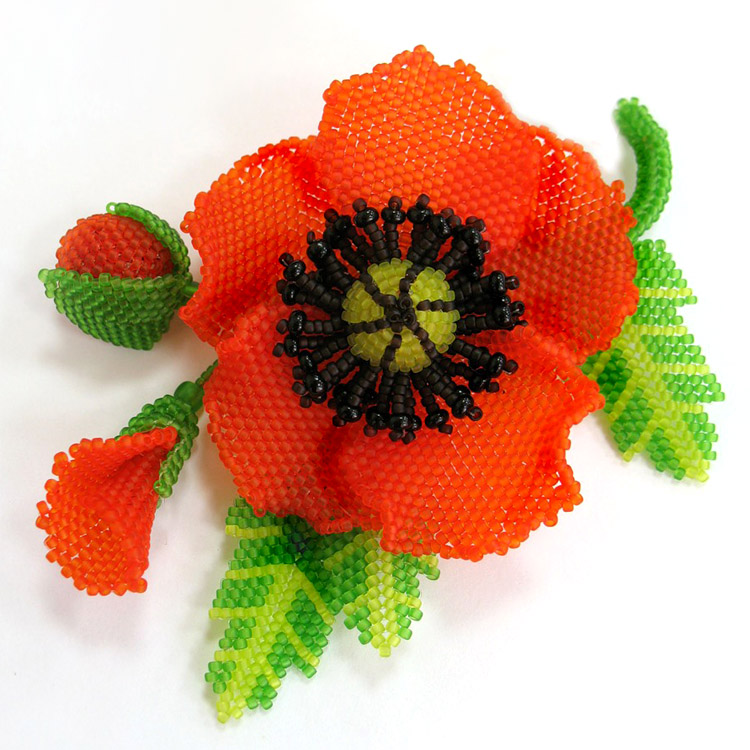 Bead artwork by Julia Turova