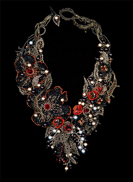 Art Nouveau Restored Necklace by Zoya Gutina